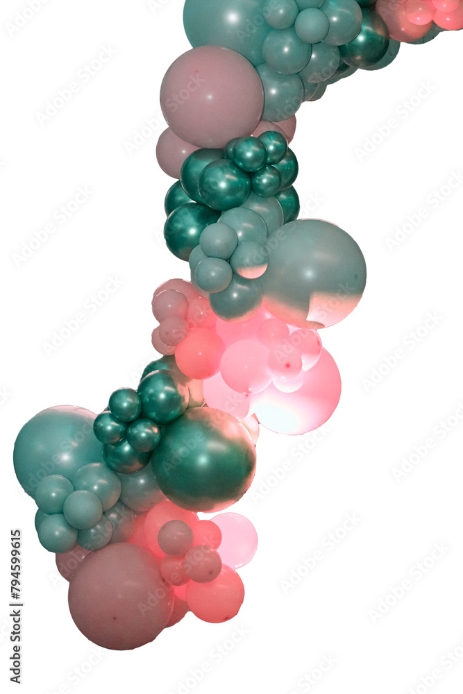 Decorative balloon sculpture. Decorative balloon sculpture.