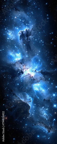 Dark Cosmos Stars Amidst the Shadows