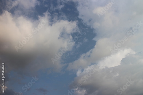 Fototapeta Naklejka Na Ścianę i Meble -  Dark clouds in the sky.
