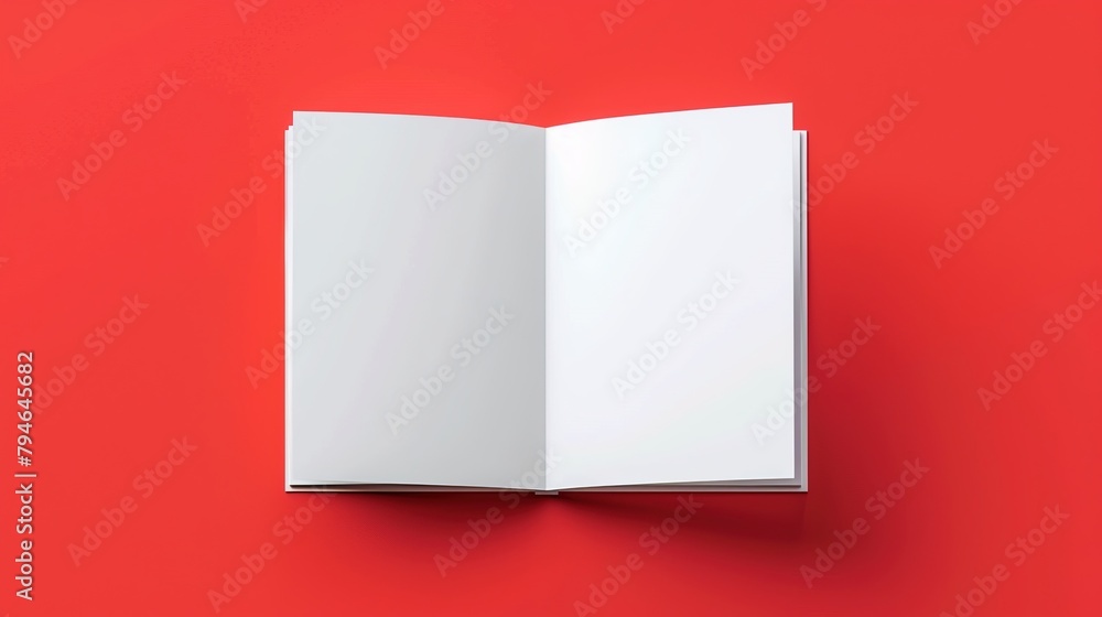 3D Rendering of Opened Blank White A4 Magazine Brochure Mockup
3D Rendering of Opened Blank White A4 Magazine Brochure Mockup