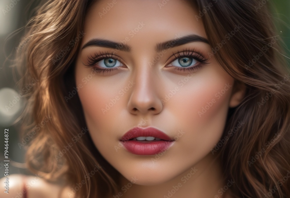 A Portrait Of Breathtakingly Gorgeous, Exotic, Beautiful Woman.
A Portrait Of Breathtakingly Gorgeous, Exotic, Beautiful Woman.
