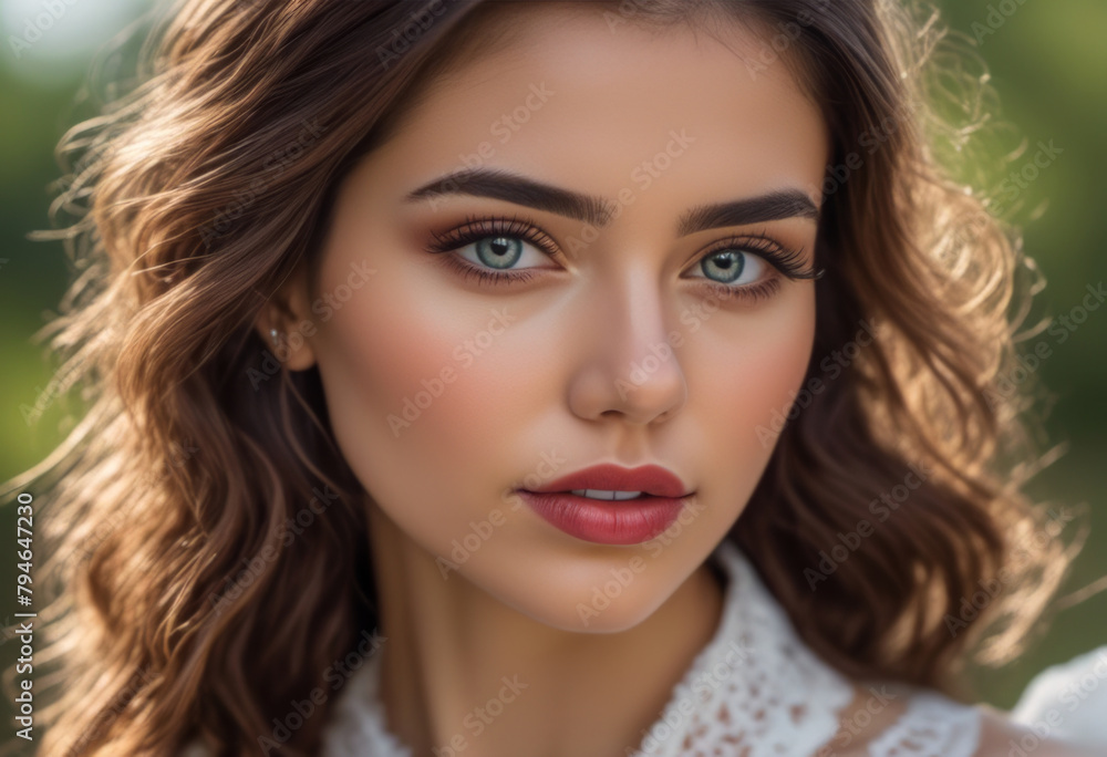 A Portrait Of Breathtakingly Gorgeous, Exotic, Beautiful Woman.
A Portrait Of Breathtakingly Gorgeous, Exotic, Beautiful Woman.