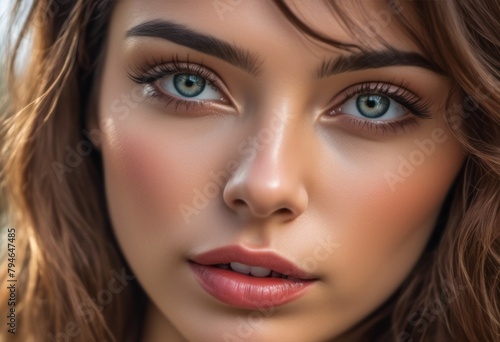 Wallpaper Mural A Portrait Of Breathtakingly Gorgeous, Exotic, Beautiful Woman.
 Torontodigital.ca