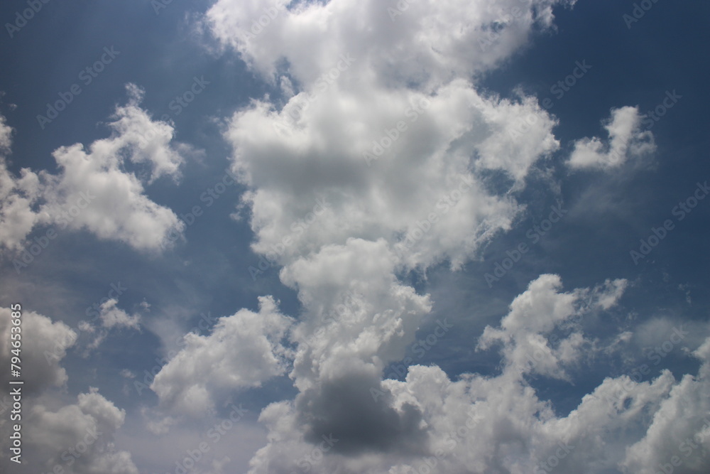 Blue sky and clouds background. Blue sky and clouds background.