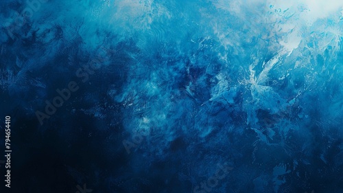 Abstract blue textured background art - A visually captivating abstract background with varying shades of blue, resembling an ocean or a painted canvas