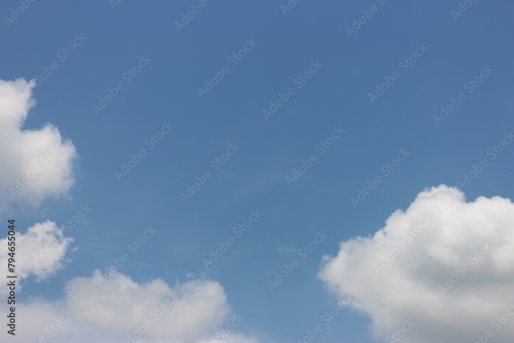 Fototapeta premium The blue sky and clouds sky
