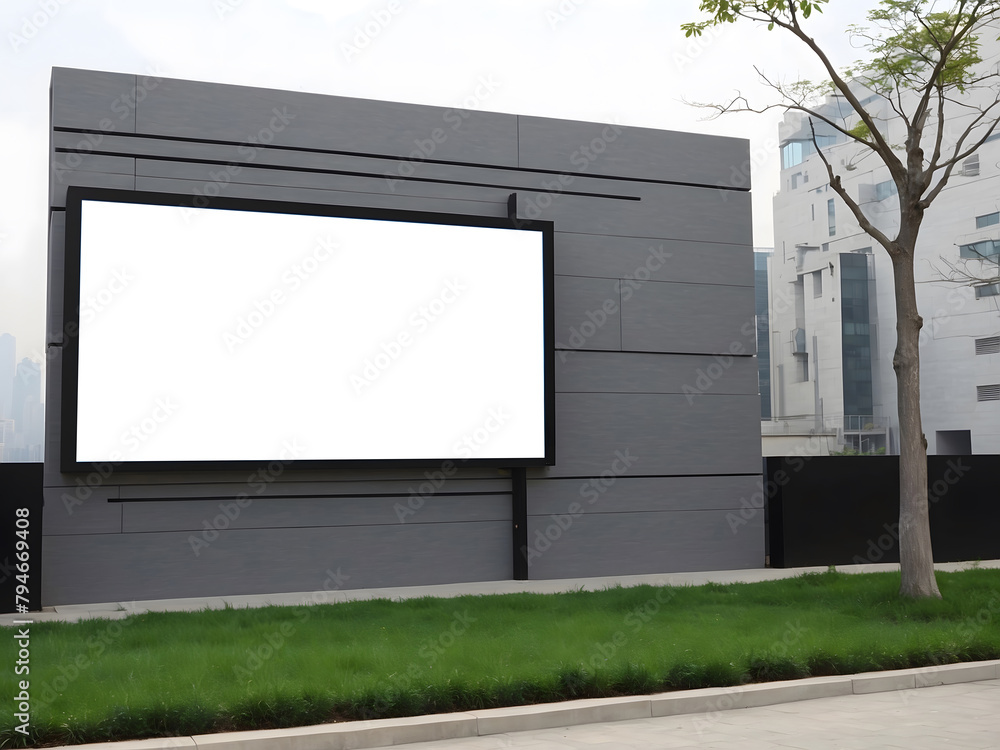 Building an outdoor sign board, an outdoor wallboard, an outside empty board, and an outdoor billboard design. Building an outdoor sign board, an outdoor wallboard, an outside empty board, and an outdoor billboard design.