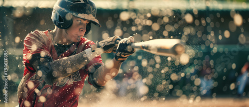 baseball competition sport concept background photo