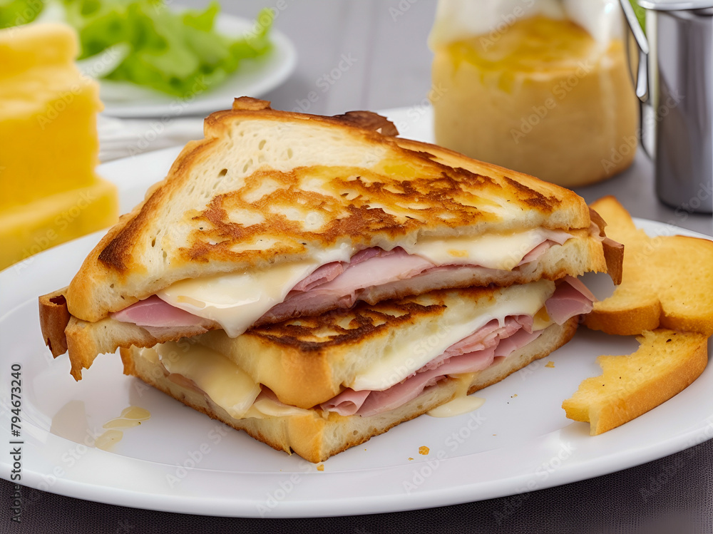 bacon and egg sandwich bacon and egg sandwich