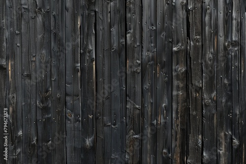 Charred Wood Texture Background
