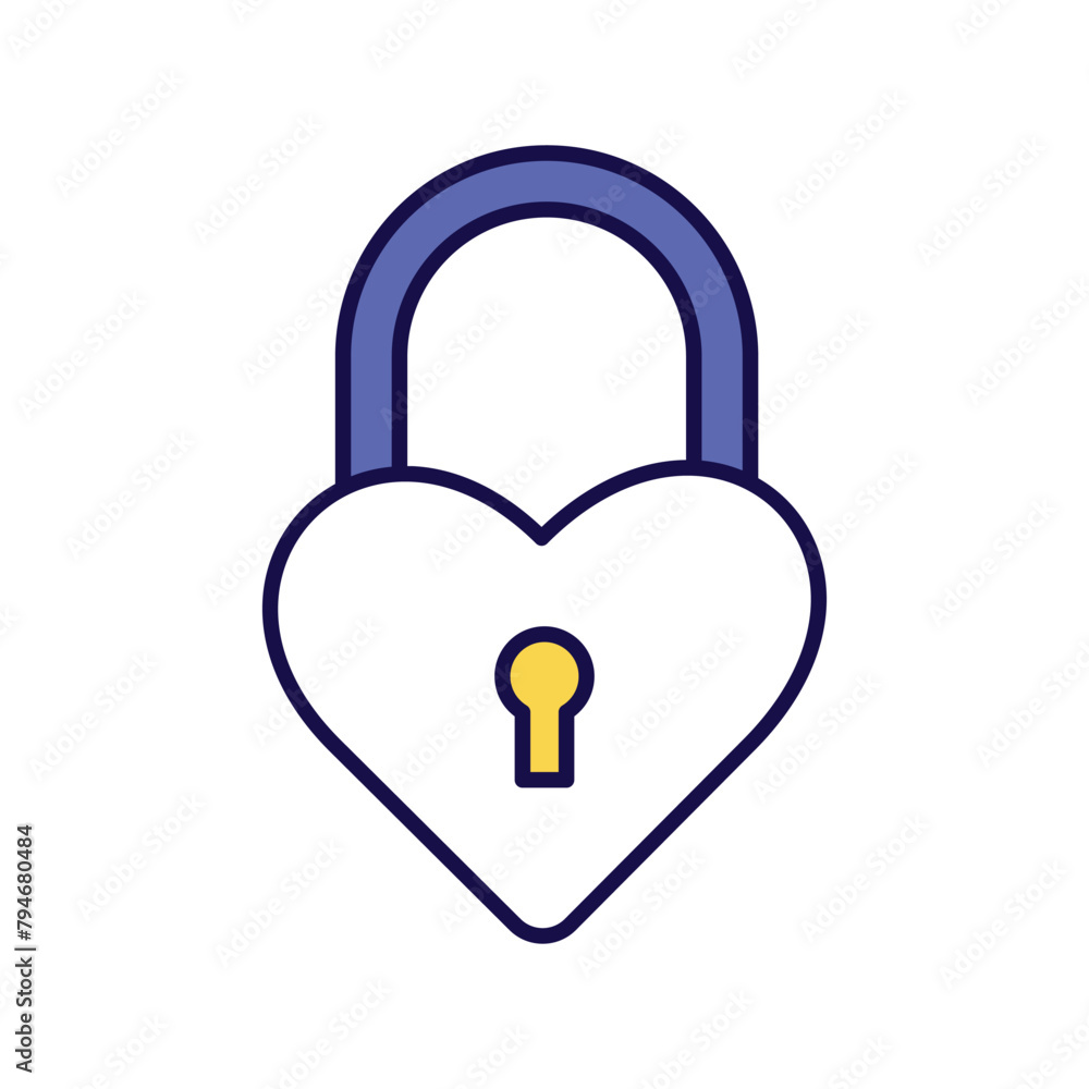 padlock icon with white background vector stock illustration padlock icon with white background vector stock illustration