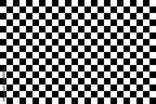 Black and White Checkerboard Background