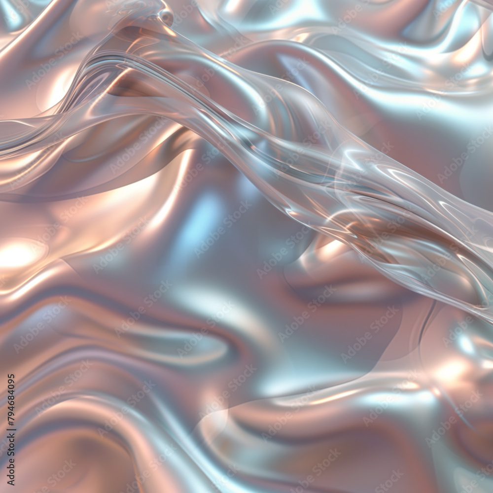 A flowing background texture with wavey liquid elements in a subtle purple colour