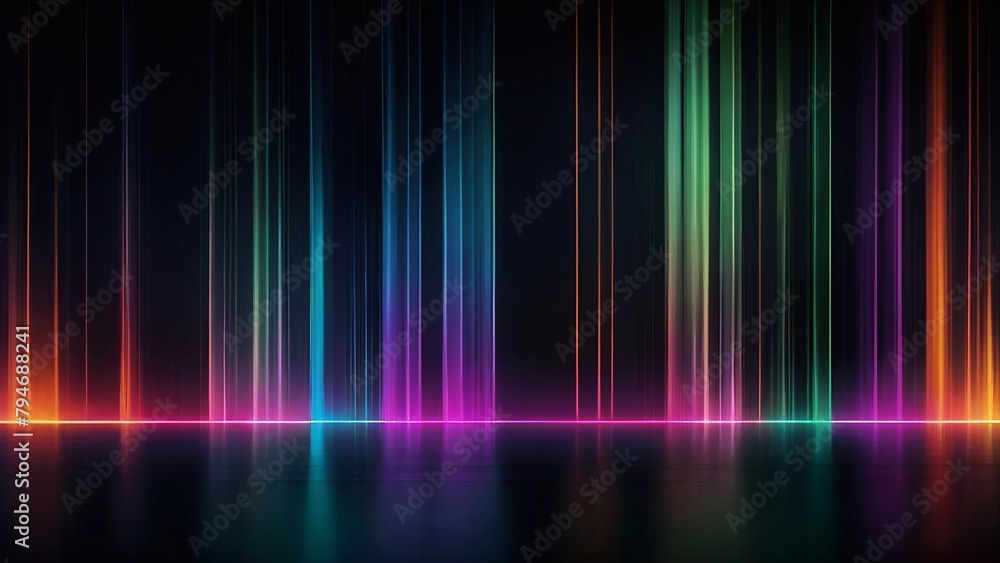 abstract colorful lines background