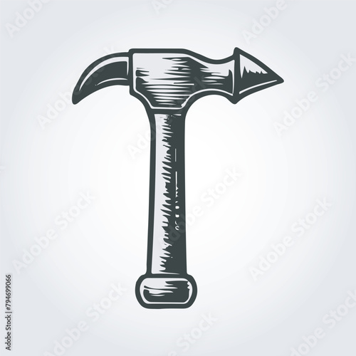 hammer logo icon