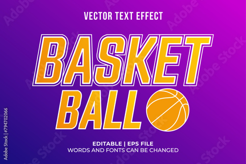 editable sports style text effect