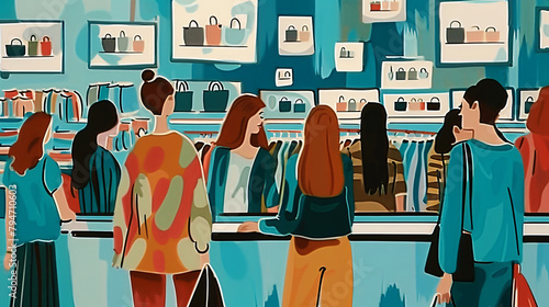 AI-driven e-commerce product recommendation engine, personalized shopping suggestions, intelligent algorithms, user preference analysis, technology in retail, digital sales enhancement