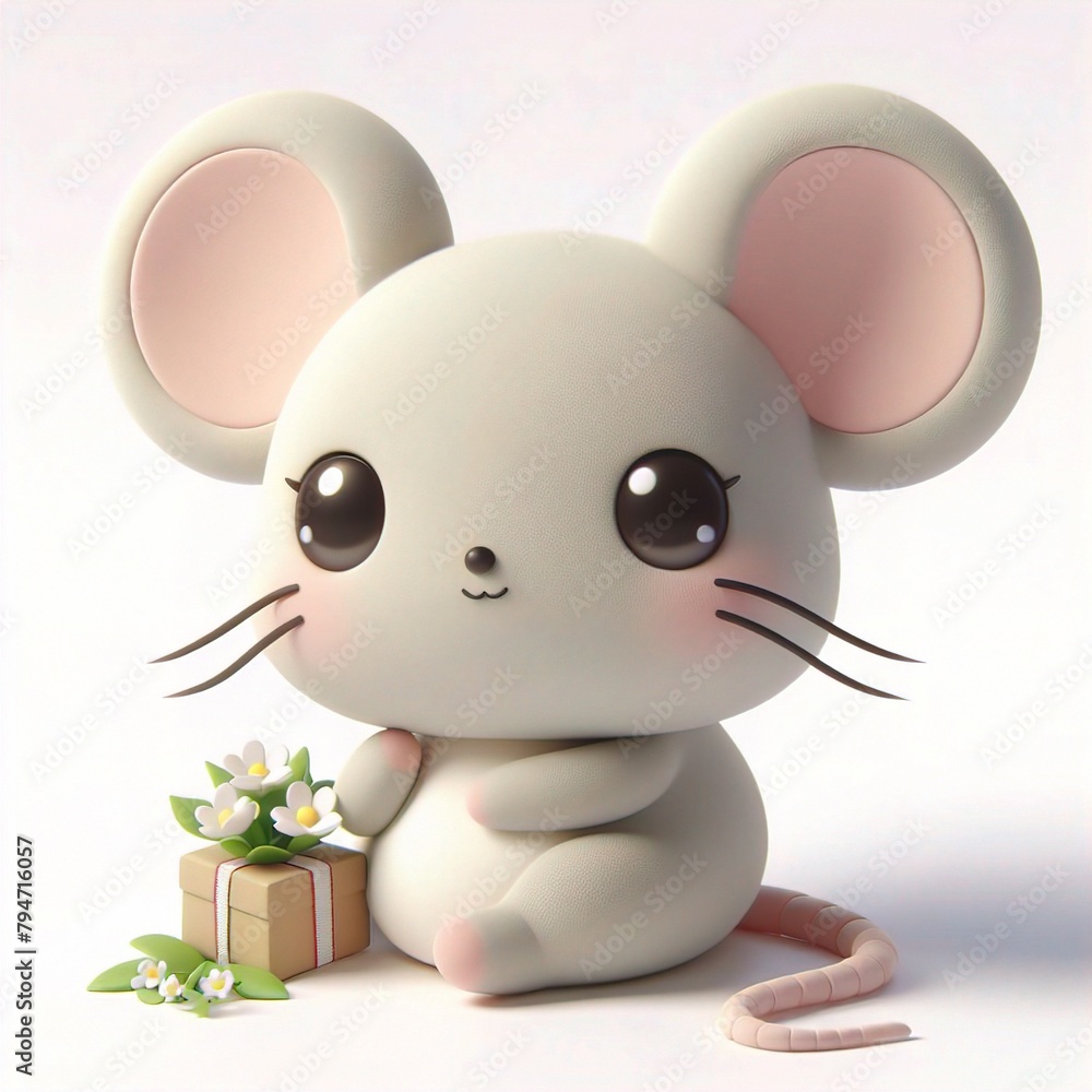 3d Mouse chibi 3d Mouse chibi