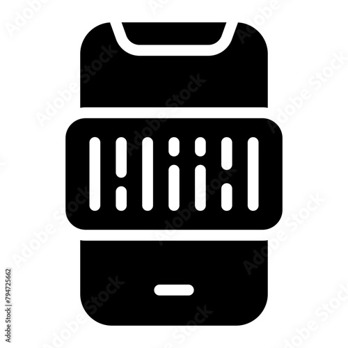 barcode Solid icon