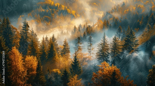 Awe-Inspiring Autumn Fog: The Spellbinding Beauty of the Black Forest