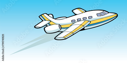airplane and plane illustration