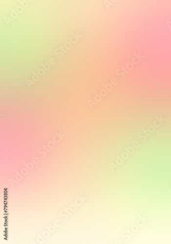 
Light green and pink gradient background.