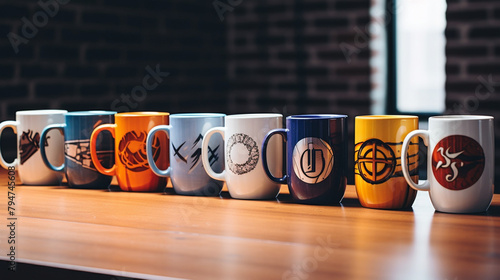 cup of coffee on the table