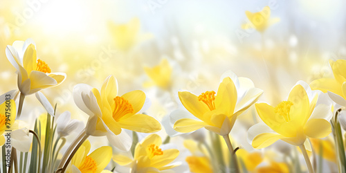 Flowers wallpaper spring arrangement creative natural background 