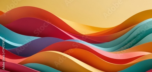 Aqua Euphoria: Riding the Emotional Rollercoaster of Vibrant Waves