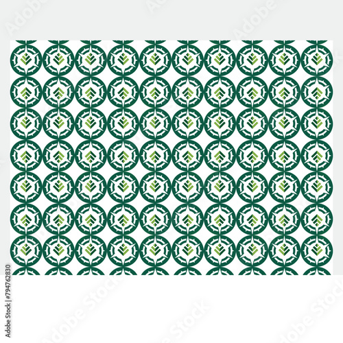 Flat design colorful geometric pattern