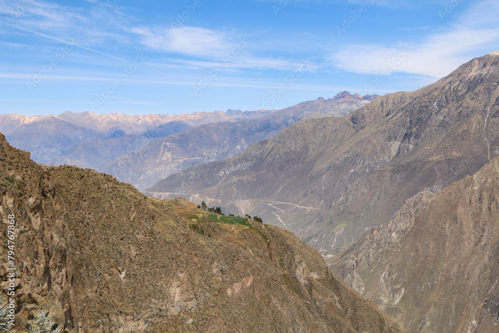 Fototapeta premium Andes mountains in Peru