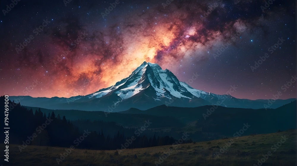 Fototapeta premium mountain in autumn