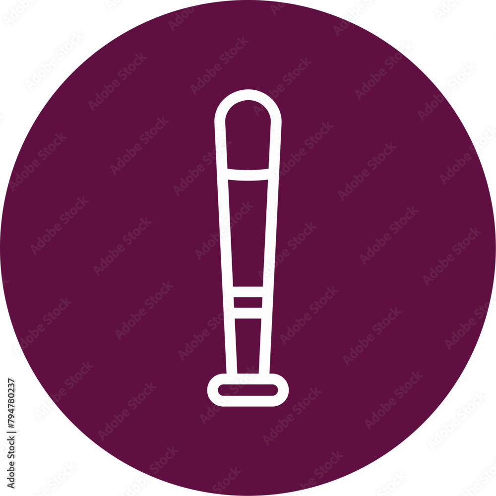 Baseball Bat Icon Baseball Bat Icon