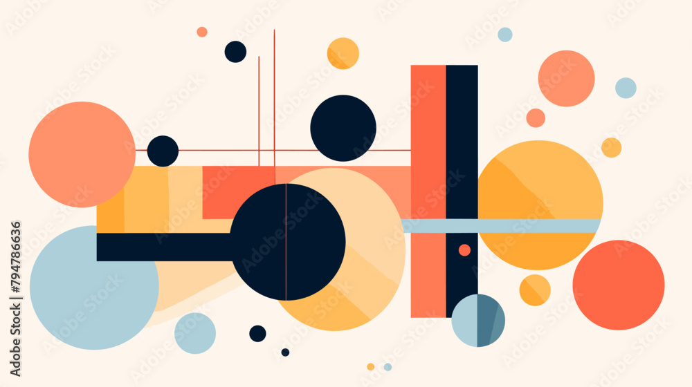 Concept vector illustration of presentation background. Concept vector illustration of presentation background.
