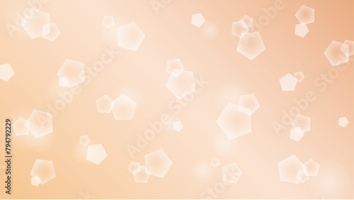 五角形のキラキラな背景