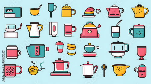 food and drink icons