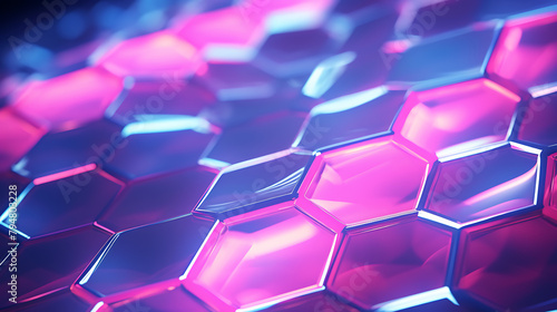 abstract hexagon background