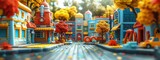 Machine learning for children's educational games, fun interface, interactive learning. Hyperdetailed. Photorealistic. HD. super detailed