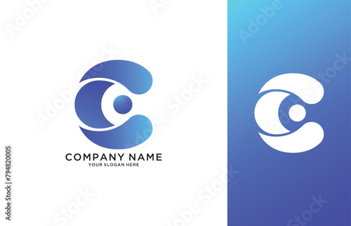 C letter initials best for digital business Exploring the Power of Typography and Design in full vector work 