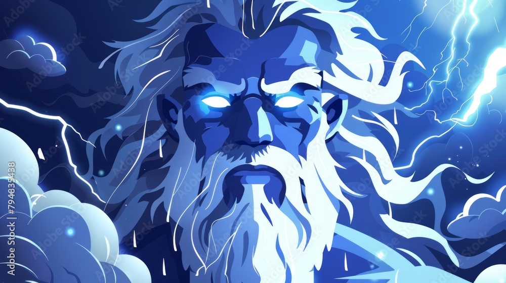 Zeus the sky and thunder god in ancient Greek religion and mythology ...