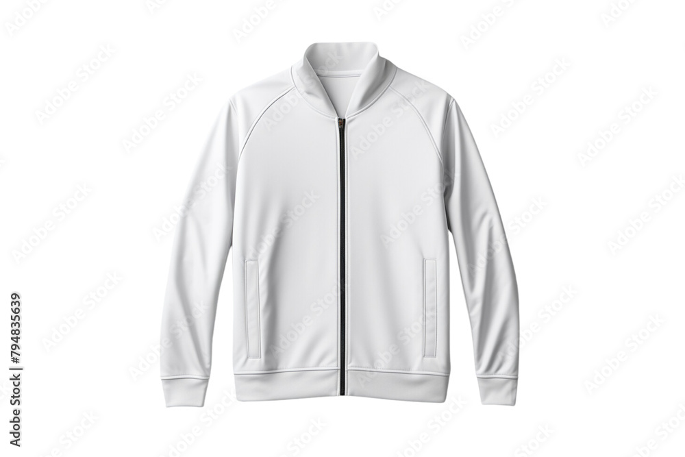 Blank tracksuit top, jacket design, sportswear, track front Blank tracksuit top, jacket design, sportswear, track front
