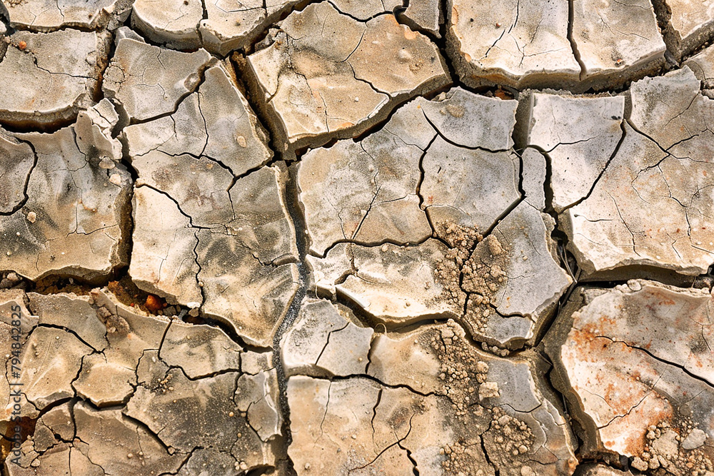 Dry cracked earth, background, texture. Drought Dry cracked earth, background, texture. Drought