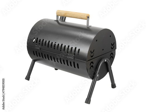 BBQ grill isolated on white background.	