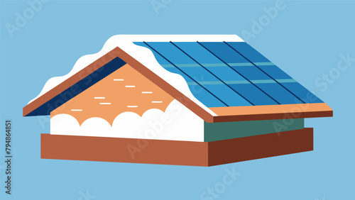 A layer of protective insulation is then added on top of the membrane keeping the roof both warm in the winter and cool in the summer.