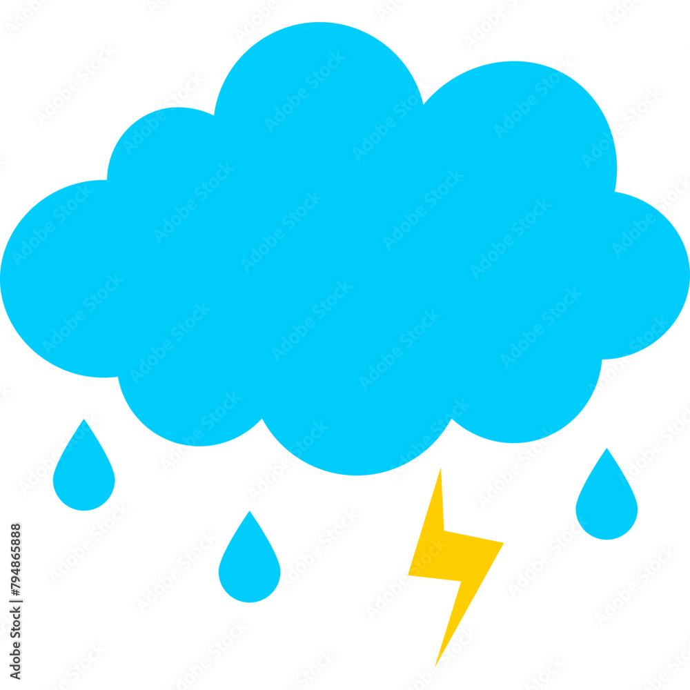 Flat Weather icon Flat Weather icon