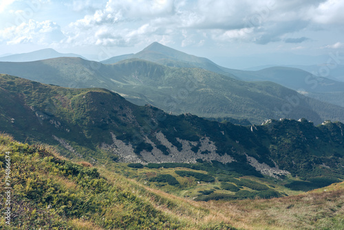 Beautiful view in the Carpathians. Spitzi Mountains. Ukraine © Ванжа Юрий