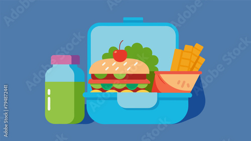 Pack zerowaste lunches for your child using reusable containers and wraps instead of singleuse plastics.