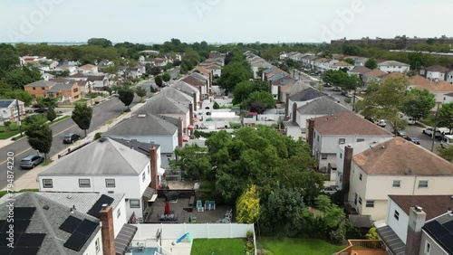 Birds Eye of Backyard on 102nd and 103rd Street in Canarsie Brooklyn photo