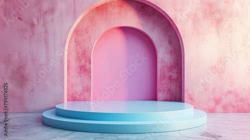 Minimalist background. Grad...