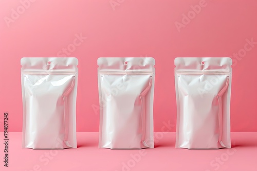 pouch package mockup